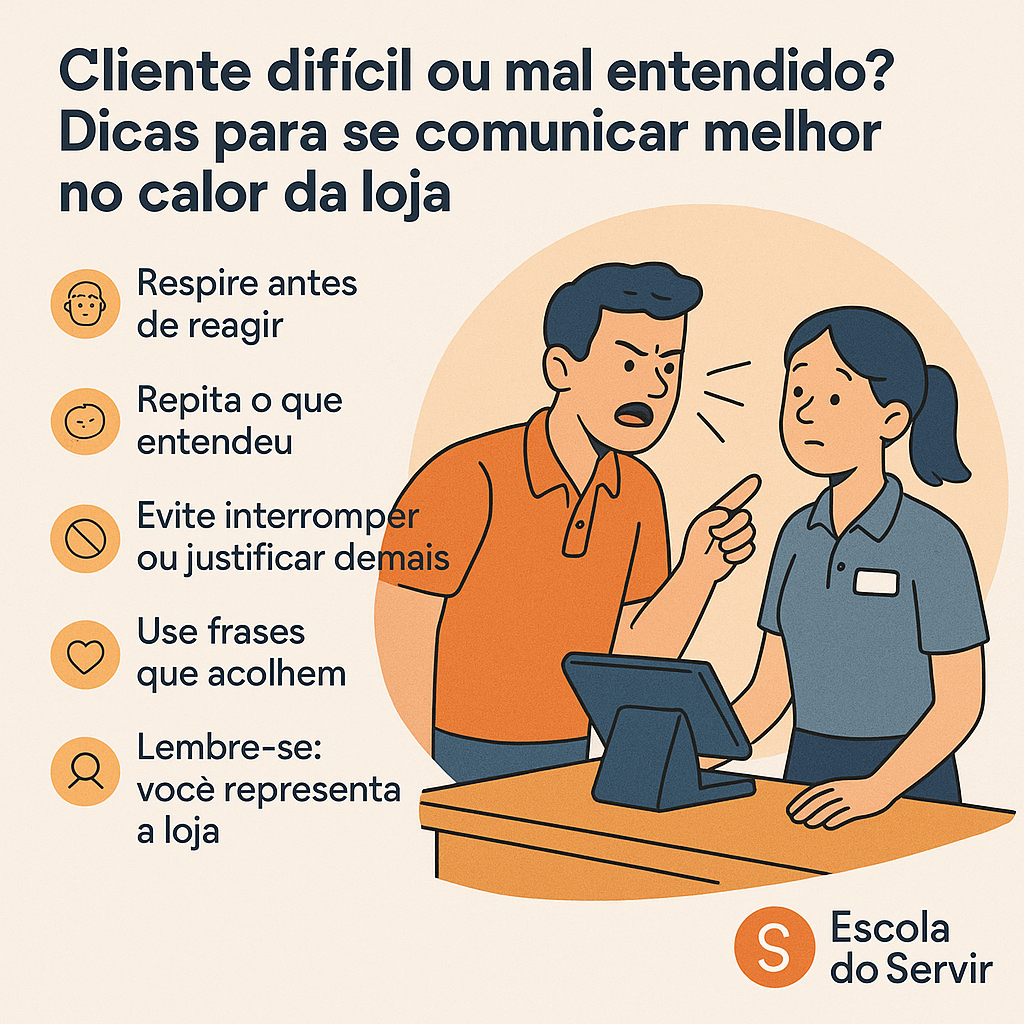 Cliente difícil ou mal entendido? Dicas para se comunicar melhor no calor da loja